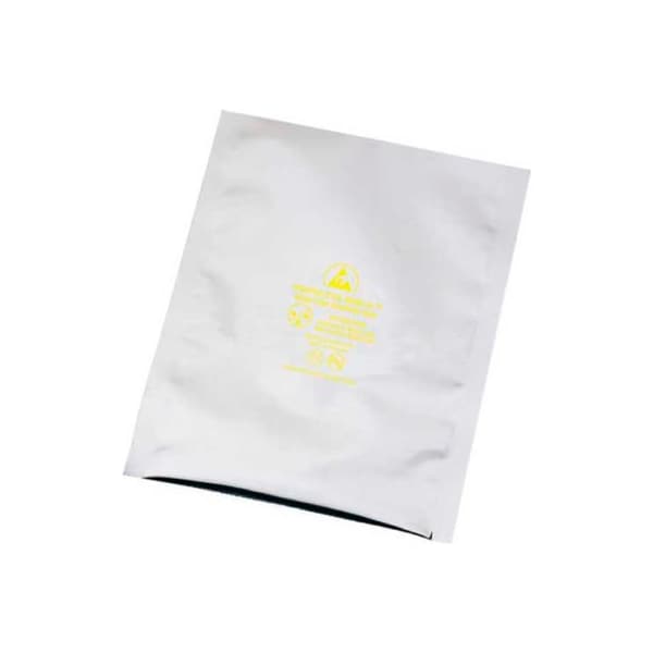 Desco Industries Desco Moisture Barrier Bags, 10inW x 12inL, 3.5 Mil, Silver, 100/Pack 13816 - main